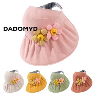 DADOMYD Mũ Xô Di Động Bé Gái Bé Trai Tấm Che Lớn Chống Tia UV Vành Rộng Mũ Chống Nắng Ngoài Trời