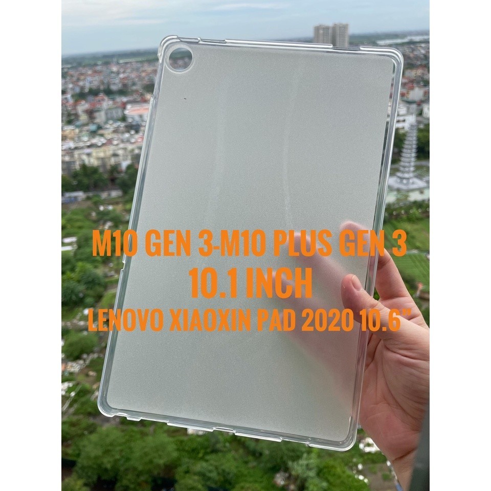 Ốp lưng Lenovo Tab M10 Plus (Gen 3) 2022, Xiaoxin Pad 2022 10.6” silicone dẻo trong mờ