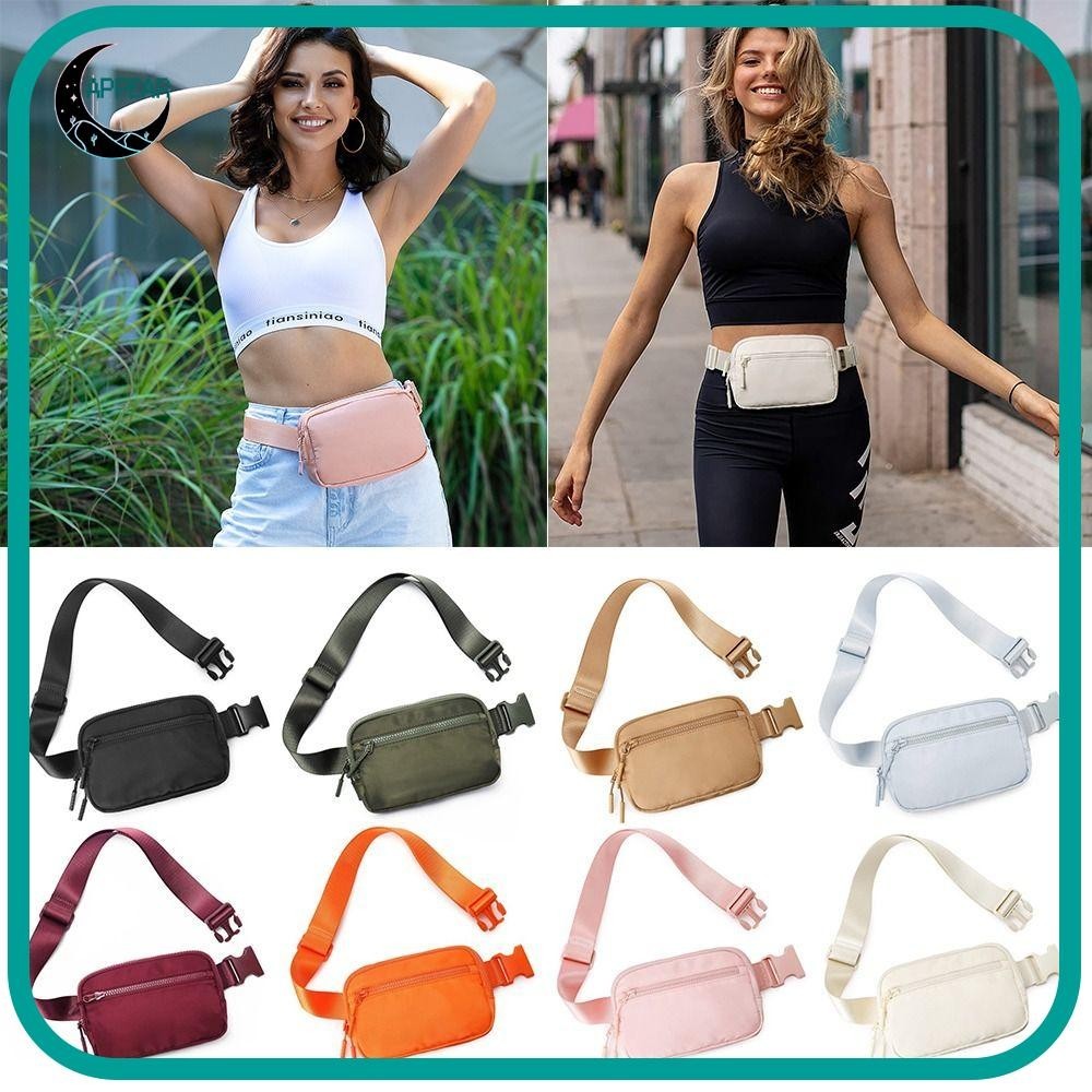 Appear Fanny Packs, Dây đeo có thể điều chỉnh với 4 túi dây kéo Túi đeo thắt lưng nữ, Túi đeo thắt lưng Mini nhẹ thời trang tập luyện / chạy bộ / đi bộ đường dài