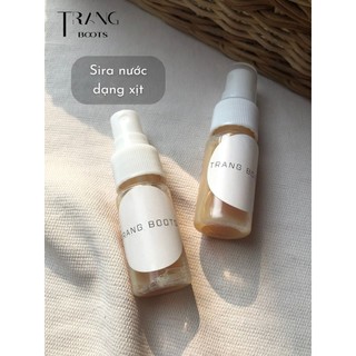 SIRA NƯỚC DẠNG XỊT GIÚP BẢO VỆ BỀ MẶT DA GIÀY, BÓNG DA GIÀY