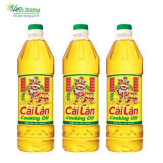 Dầu ăn thực vật Cái Lân 400ml  và 1000ml - Cooking Oil (Hàng có sẵn - ship COD toàn quốc)