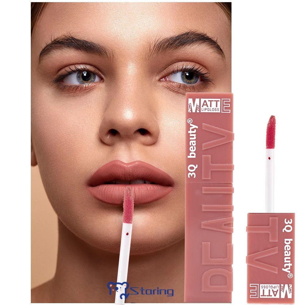 3q Beauty Matte Liquid Lipstick Trang điểm môi chống thấm nước lâu trôi