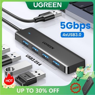 Ugreen Bộ Chia 4 Cổng usb 3.0 Siêu Mỏng Cho Chuột Và Bàn Phím Máy Tính xbox ps5