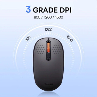 Chuột không dây Bluetooth & 2.4GHz Baseus F01B tri-mode wireless mouse- hàng chính hãng