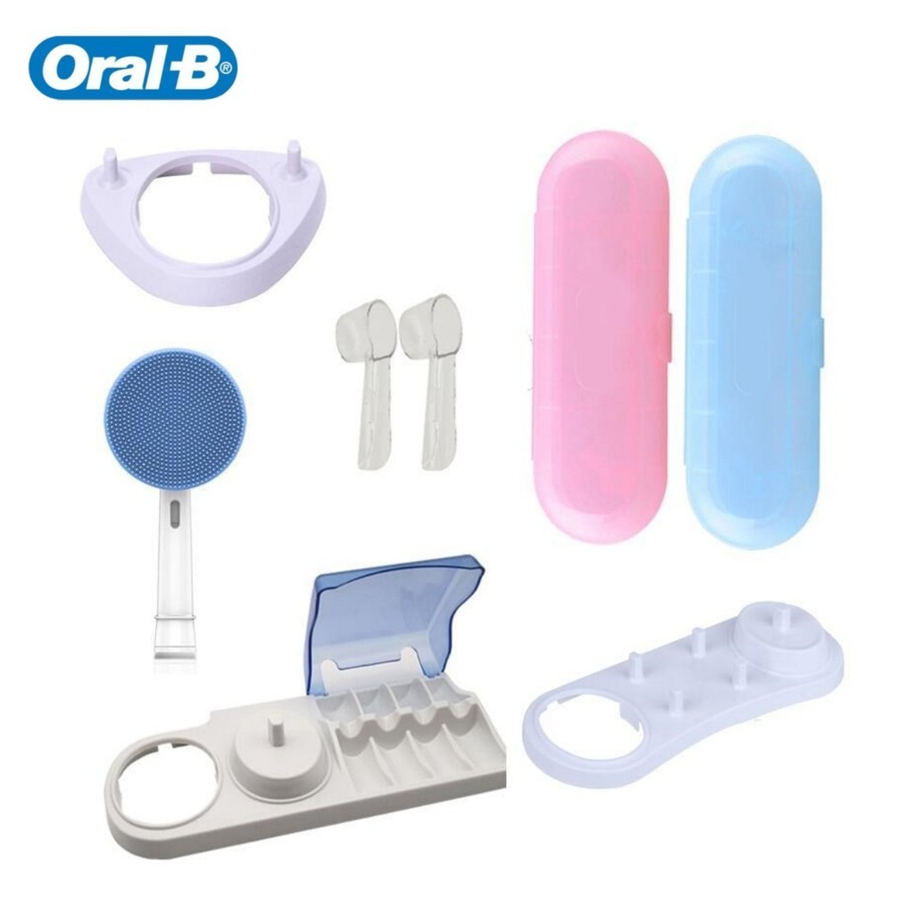 Phụ kiện cho Bàn chải đánh răng điện Oral B cho Oral B Bàn chải đánh răng Cap Du lịch cho Bàn chải B