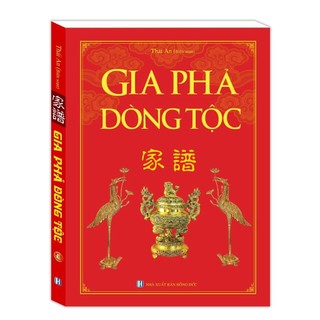 Sách - Gia phả dòng tộc (bìa cứng tái bản) - MT