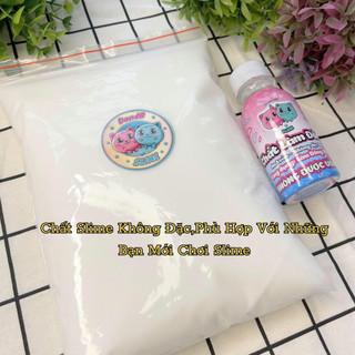 1KG Basic Slime Sữa Cơ Bản Kèm Chai Chất Làm Đông D&B Slime
