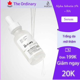 Tinh chất dưỡng trắng da The Ordianry Alpha Arbutin 2% + HA - 30ml