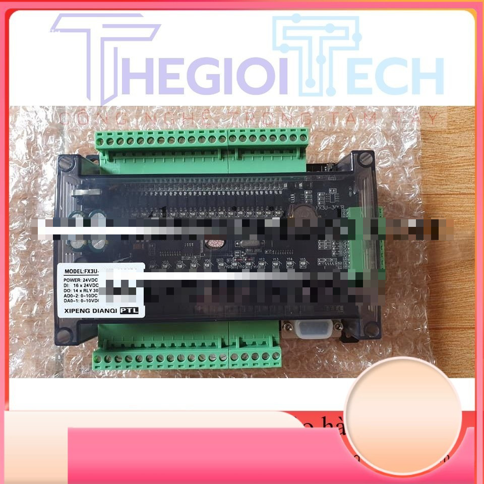 Board PLC Mitsubishi FX1N/FX2N/FX3U | 30MR/32MR/30MT/32MT | 6AD/2DA/RS485/RTC | Chính Hãng, Giá Rẻ |