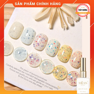 [Hàn] Sơn gel Milan cao cấp chính hãng bảng màu ngũ cốc hàn 15ml