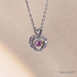 Vòng Cổ Pha Lê Dainty Trái Tim Mặt Dây Chuyền Vòng Cổ Dây Chuyền Vòng Cổ Trang Sức Quà Tặng Cho Nữ Cô Gái