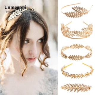 Unmegoni Cài tóc hình chiếc lá xinh xắn cho nữ