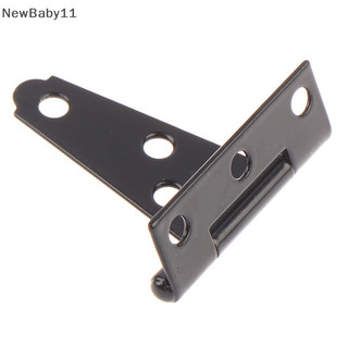 NewBaby Black Paint T Shape Triangle Hinge Cabinet Shed Door Gate Hinges Hardware VN