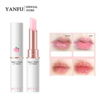 HEYXI Honey Peach Lipstick Dưỡng ẩm lâu trôi Mặt nạ môi Tianna