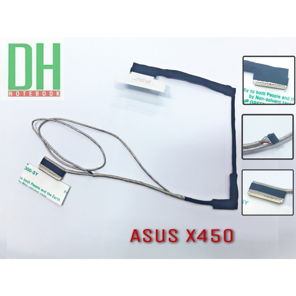 Phụ tùng cáp ruy băng cho ASUS X450 K450C X450 X450C K450L A450 K450 Y481C F450 Video