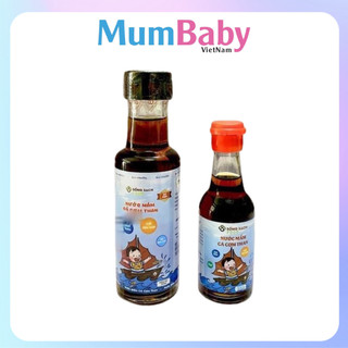 Nước mắm cho bé ăn dặm Sống Sạch Foods mắm cá cơm than không chất bảo quản hương vị tinh khiết MumBaby