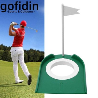 gofidin Đĩa chơi gôn Huấn luyện viên xanh Máy hỗ trợ đào tạo lỗ cốc Putter