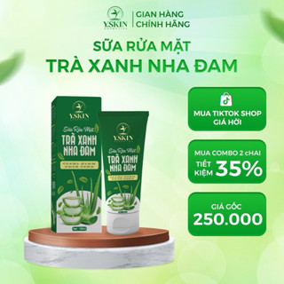  Sữa Rửa Mặt Trà Xanh Nha Đam YSKIN 