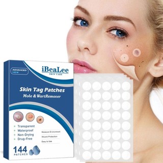 144 chiếc IBeaLee Wart Patch Chăm sóc sạch da Tag Remover Patch