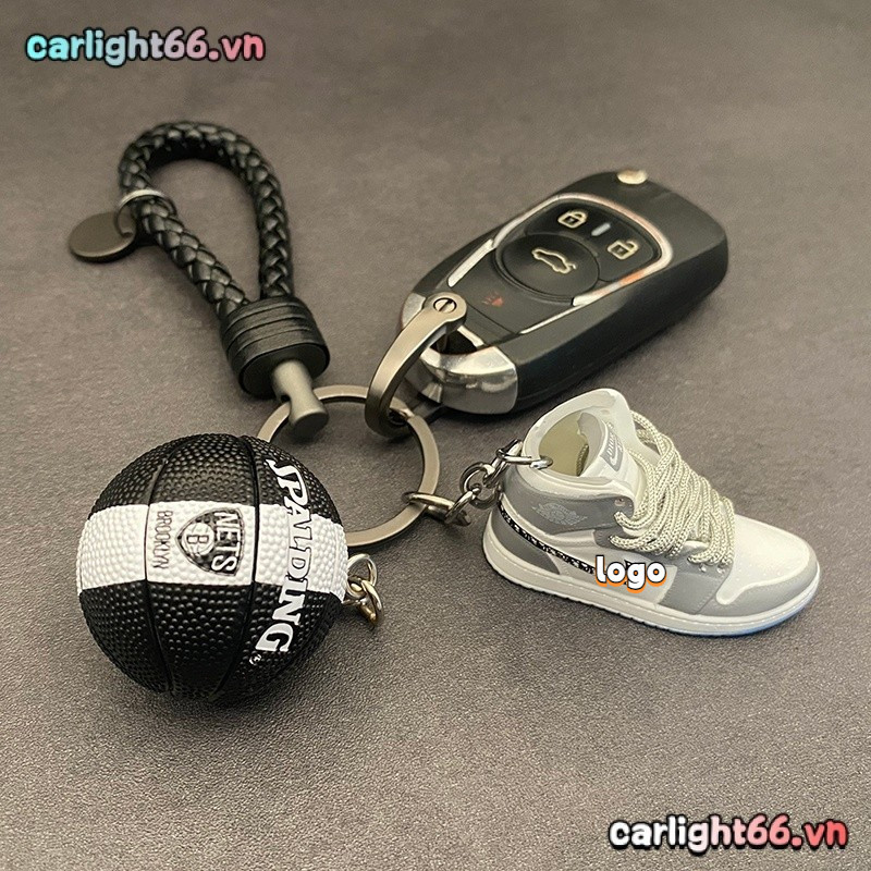 Móc Khóa Hình Đôi Giày Bóng Rổ Mini Dễ Thương,keychain