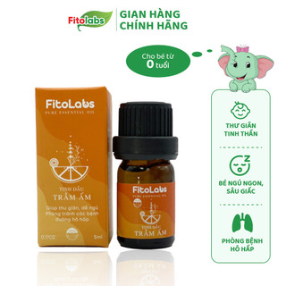Tinh Dầu Trầm Ấm Fitolabs Từ Cam Ngọt, Khuynh Diệp, Oải Hương, Ngọc Am Giúp Thư Giãn, Ngủ Ngon, Phòng Bệnh Hô Hấp FITO29