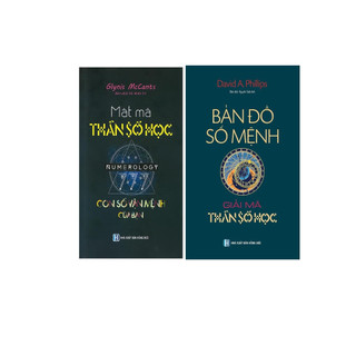 Sách - Mật Mã Thần Số Học - Bản Đồ Số Mệnh - Giải Mã Thần Số Học ( bộ 2 cuốn - Tái Bản(DN)