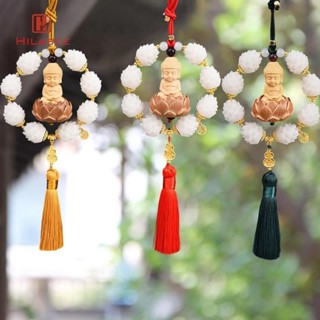 Tượng Phật Mặt Dây Chuyền Ô Tô Nội Thất Ô Tô Tòn Ten Nhựa Treo Xe Trang Trí