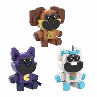 Horror Smiling Critters Toy Building Blocks CatNap DogDay Figure Blocks Model