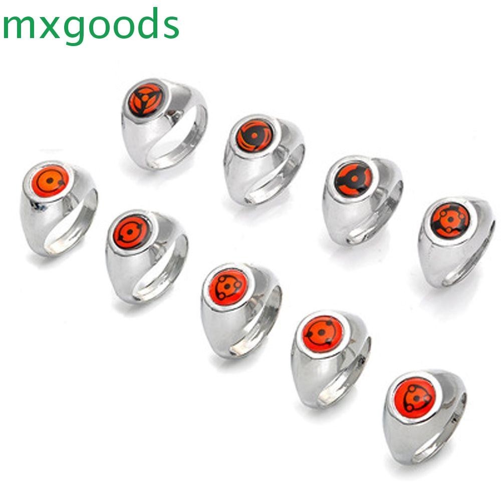 Mxgoods Anime Nhẫn Nữ Nhật Bản Ninja Naruto Sasuke Itachi DIY Trang Sức