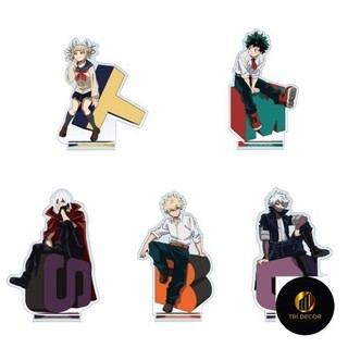 Standee my hero academia ver ensky hobby mô hình học viện anh hùng acrylic anime mica chibi