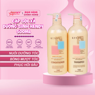 Cặp dầu gội xả dưỡng sinh , chống lão hóa gây đứt gãy và rụng tóc kendy – 500ml