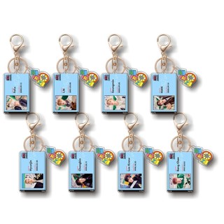 Kpop straykids acrylic móc khóa "skz toy thế giới" túi charm bang chan lee biết chan bin hwang hyun jin