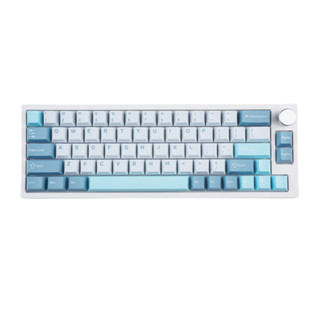 Matherw TECH MK66 Pro 65% Bàn phím cơ không dây có dây RGB 2.4Ghz / Bluetooth 5.0 / có núm cho văn phòng chơi game