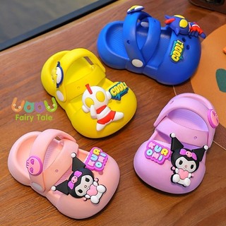 Hobibear / / sanrio baby croc giày bé gái mùa hè cromi chống trơn trượt dép trẻ em dễ thương cho bé 1-3 tuổi