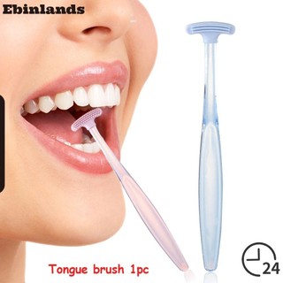  Dụng cụ cạo lưỡi bằng silicon mềm hai mặt nhiều màu vệ sinh răng miệng tiện dụng 