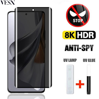 Kính cường lực chống nhìn trộm full màn hình keo UV cho OPPO Reno 13 12 11 10 9 8T 6 5 4 Pro+ Plus 4G 5G 2025 