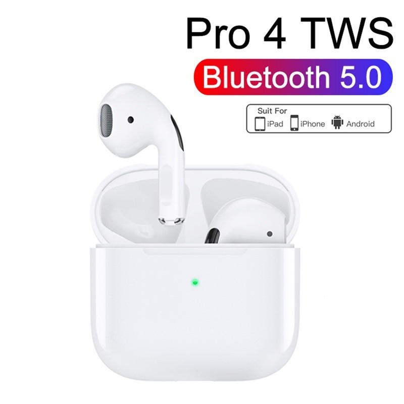 Tai nghe không dây TWS Air Pro 4 chính hãng có micrô Điều khiển cảm ứng Tai nghe Bluetooth Pods Pro4