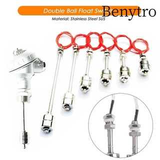 Benytro Công tắc phao chuyên nghiệp 45-250mm Công tắc phao bóng đôi Cảm biến lưu lượng bể bơi