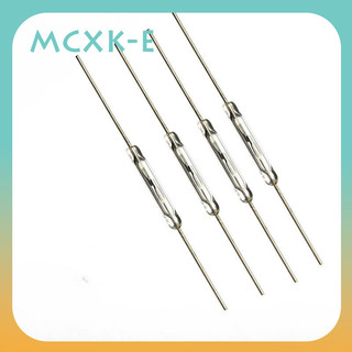 10 chiếc n / o reed switch công tắc từ tính 2 * 14mm thường mở công tắc cảm ứng từ tính y213