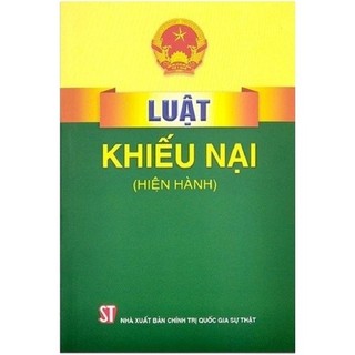 Sách - luật khiếu nại