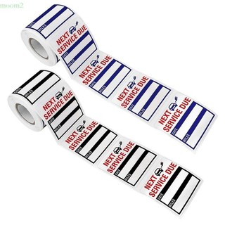 Moom2 300 Đếm Miếng Dán Vinyl Có Thể Tháo Rời Trong Cuộn Với Đường thủng Dịch Vụ Tiếp Theo Do Dán 2x2in Peel Viết