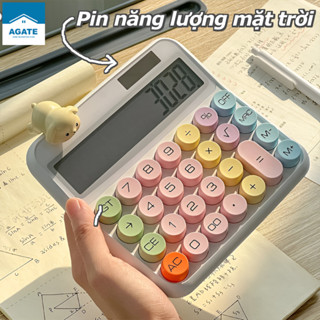   SIÊU HOT  Máy tính bỏ túi phím cơ  Không bao gồm pin  với thiết kế nhỏ gon dễ dàng sử dụng màu sắc đa dạng 