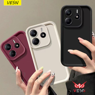  Ốp Điện Thoại TPU Mềm Chống Sốc Màu Trơn Đơn Giản Cho Redmi Note 14 13 12 12s 11 11s Turbo 4 Pro+ Plus 4G 5G 2025 