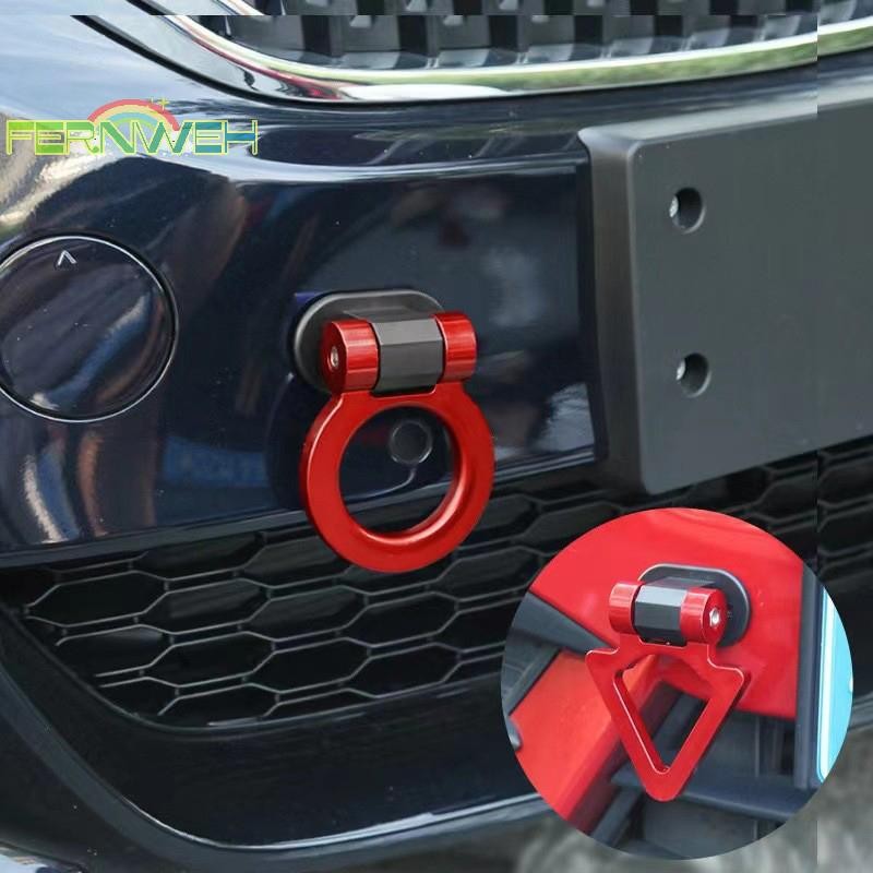 [Fernweh] ABS Kiểu Dáng Xe Kéo Móc Miếng Dán Trang Trí Ô Tô