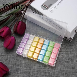 YYlingx Nhựa 28 Ngăn Đựng Trang Sức Tiện Dụng