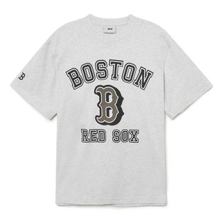 [CHÍNH HÃNG] - ÁO THUN MLB - BOSTON RED SOX - XÁM - CODE: 3ATSV0233-43MGL