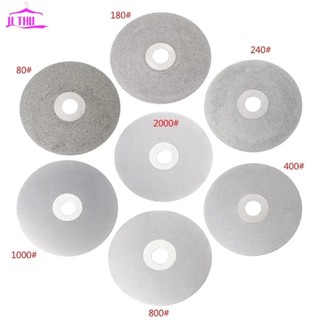 【UTHU】Versatile Diamond Coated Flat Lap Wheel 100mm 4 Lapidary Grinding Disc