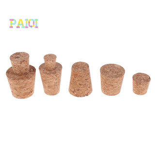 [PAIQI] 10 Chiếc Rượu Thủy Tinh Nút Chặn Ấm Siêu Tốc Pudding Hộp Đựng Nút Chai Burette MỚI