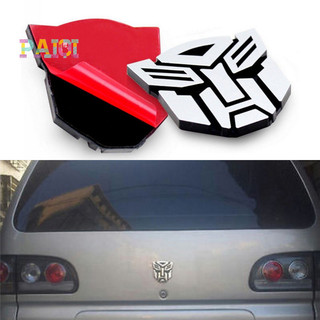 [PAIQI] 3D Logo Bảo Vệ Autobot Biểu Tượng Huy Hiệu Đồ Họa Decal Dán Xe Ô Tô MỚI