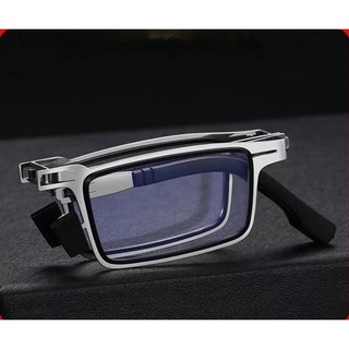 Chống ánh sáng xanh chặn gấp kính đọc sách thoải mái full-frame kim loại kính mắt nam nữ hd siêu nhẹ di động sr23024